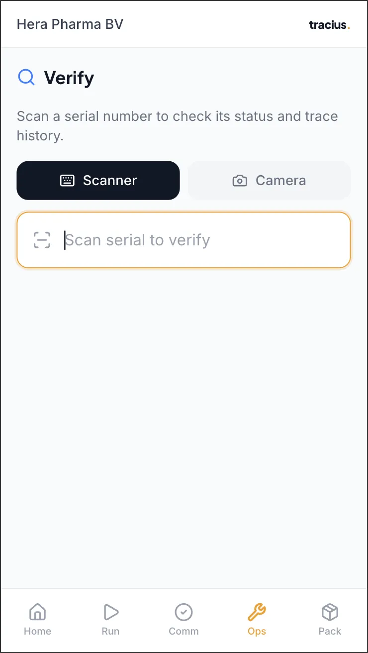 Floor app — run dashboard